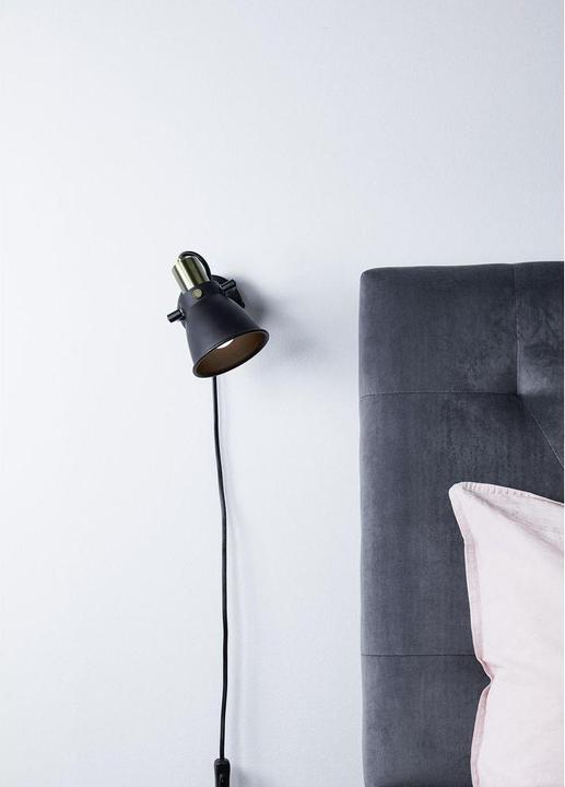 Produktbild Markslöjd Wandleuchte Alton 1L Schwarz (E14)