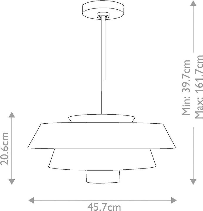 Produktbild Elstead Lighting Brisbin Hängeleuchte E27 Poliertes Nickel (E27)