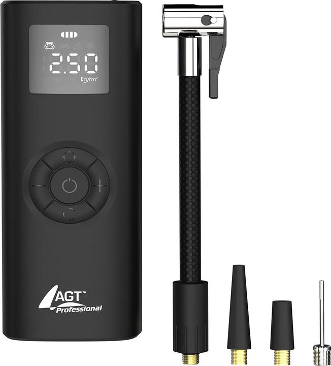 Produktbild AGT Professional Ultrakompakte Akku-Kompressor-Luftpumpe