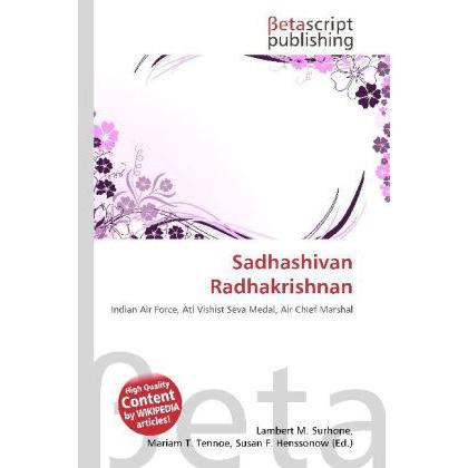 Sadhashivan Radhakrishnan, Fachbücher