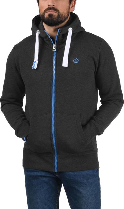 Actual product image Solid Benn High-Neck Men's sweatjacket (XXL)