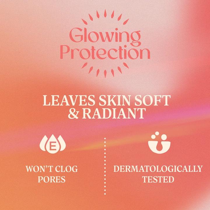 Actual product image Hawaiian Tropic Glowing Protection (Sun cream face, SPF 50, 50 ml)