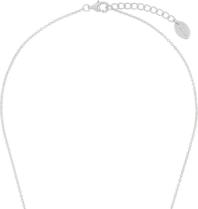Immagine prodotto S.Oliver Halsschmuck für Damen, 925 Sterling Silber, Zirkonia synth. (Argento 925)