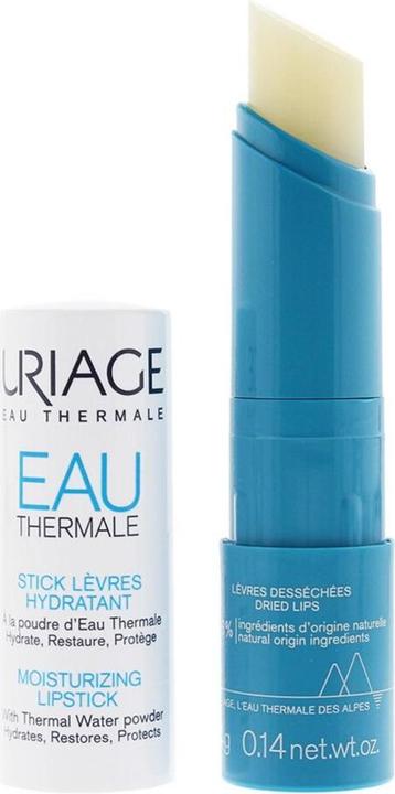 Image du produit Uriage Rouge à lèvres hydratant Eau Thermale (Baume à lèvres, Stick de soin des lèvres, 4 ml)