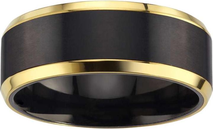 Schwarz, Goldfarbig