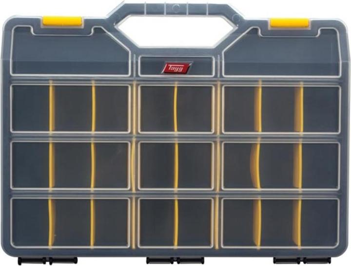 Productafbeelding Velleman - Assortimentsdoos - 460 x 350 x 81 mm - 21 Uitneembare verdelers