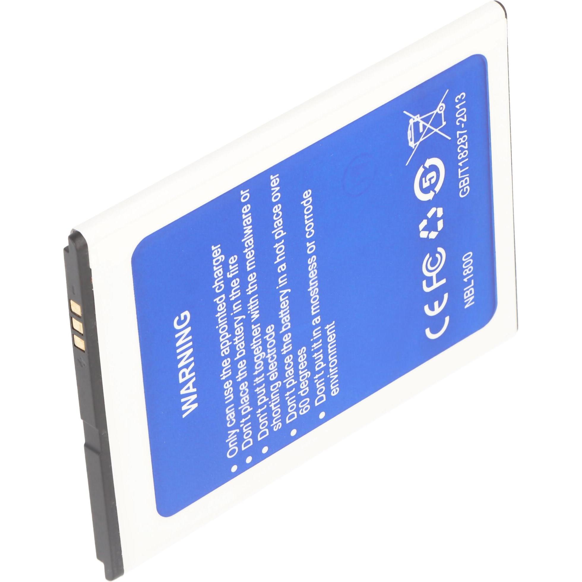 Thumbnail - XCell Akku für HomTom HT30 / HT30 Pro, 3000mAh, Abmessungen ca. 84,8 x 62 x 4mm, Smartphone Akku