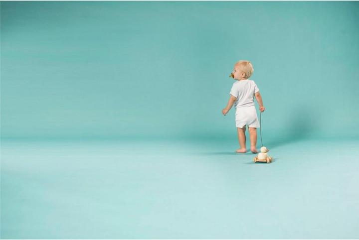 Actual product image Hevea Pull-along duck toy