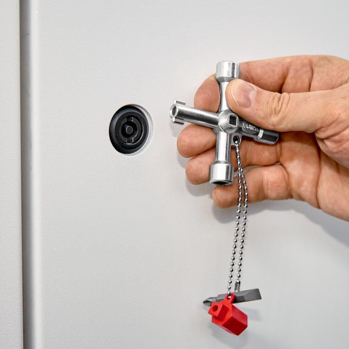 Actual product image Knipex Control Cabinet Key