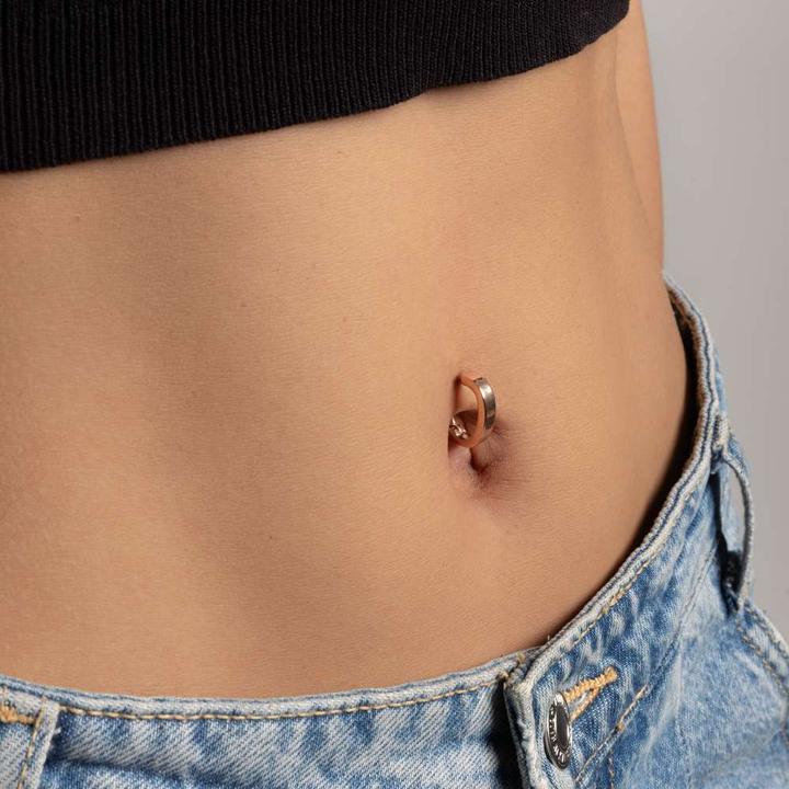 Immagine prodotto Bijouteria Piercing ventre (Rivestimento in PVD (colore oro), Acciaio chirurgico 316L)
