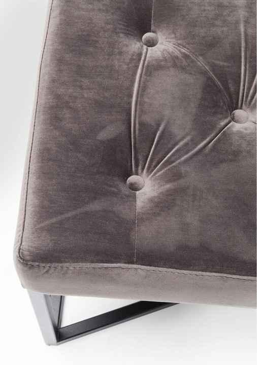 Produktbild Kare Design Bank Crossover Grau Schwarz 150x40cm (150 cm)