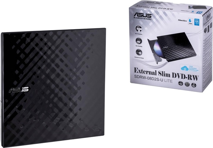 Actual product image ASUS SDRW-08D2S-U Lite (DVD writer)