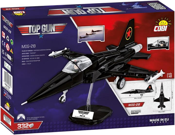 Actual product image Cobi Top Gun MIG-28