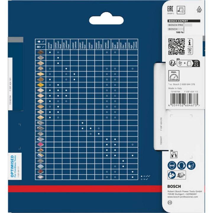 Produktbild Bosch Professional Zubehör EXPERT Wood Kreissägeblatt, 140x20 mm, T24