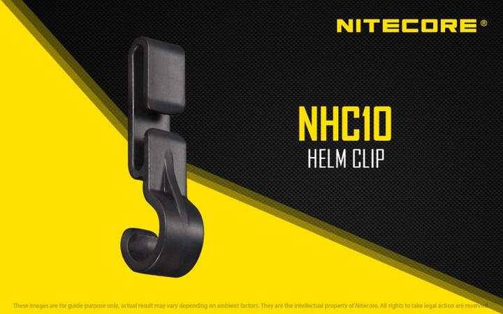 Actual product image Nitecore Helmet holder NHC10