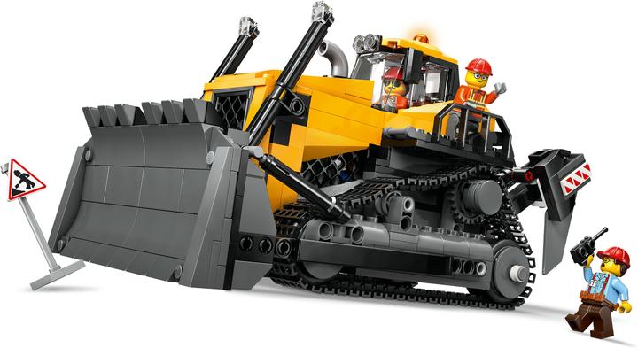 Actual product image LEGO Gelber Bulldozer mit Frontlader