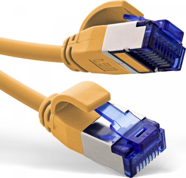 Produktbild InLine Patchkabel Slim (S/FTP, CAT6a, 0.50 m)