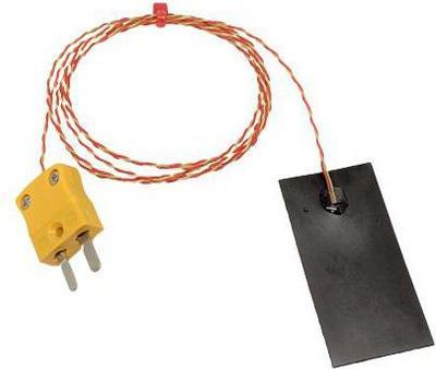 Produktbild RS PRO PFA Thermoelement Typ K, Ø 25 x 50mm x 50mm