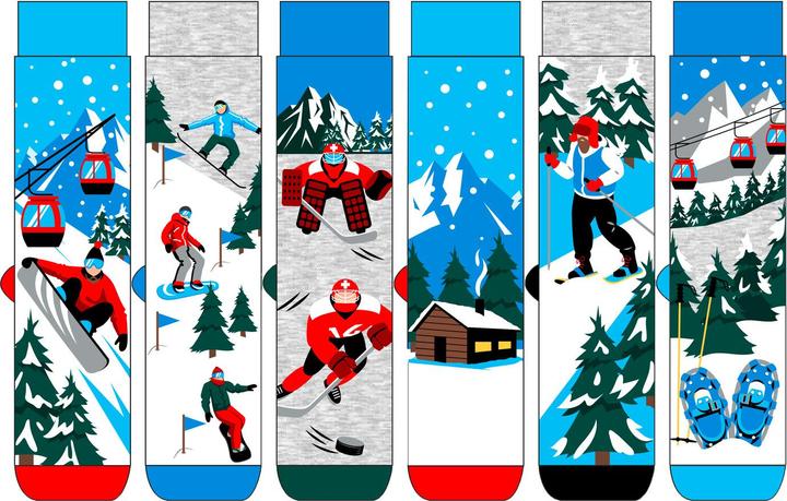 Produktbild United Oddsocks Winter (3er Pack, 39 - 46)