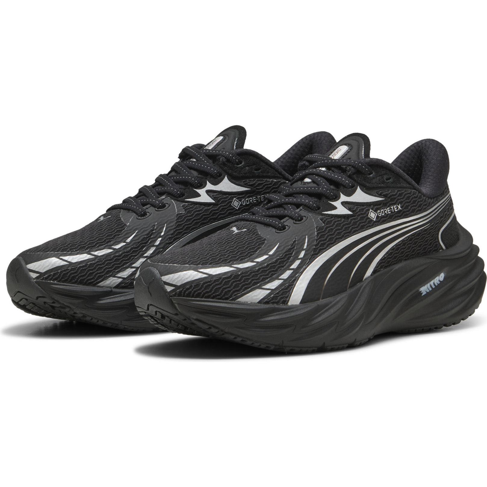 Puma, Donne, Scarpe da corsa, Velocity NITRO 4 Wns GTX (41), Nero, Argento