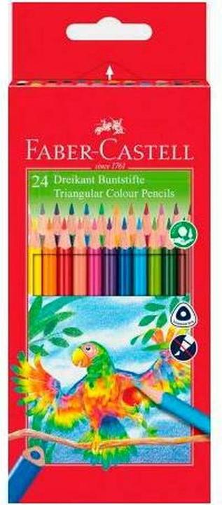 Actual product image Faber-Castell Coloured pencils coloured 6 pieces (Multicoloured, 6 x)