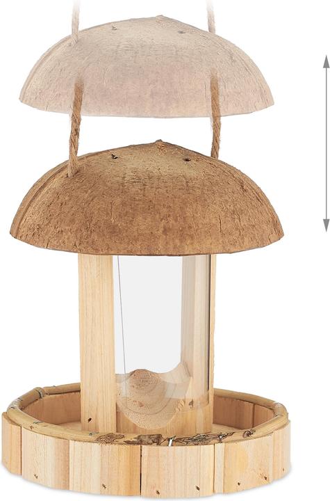 Actual product image Relaxdays Bird Feeder