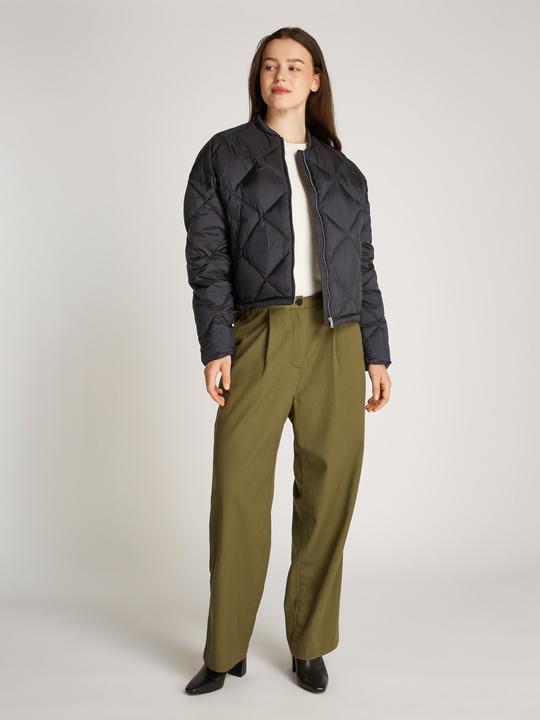 Actual product image Tommy Hilfiger Casual Quilted Down Bomber Puffer Jacket (S)
