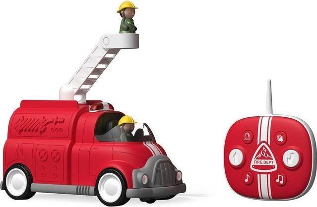 Sharper Image Remote Controlled Fire Engine With Light And Sound