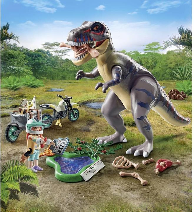 Immagine prodotto Playmobil Ricerca di tracce di T-Rex (71524, Playmobil Dinos)