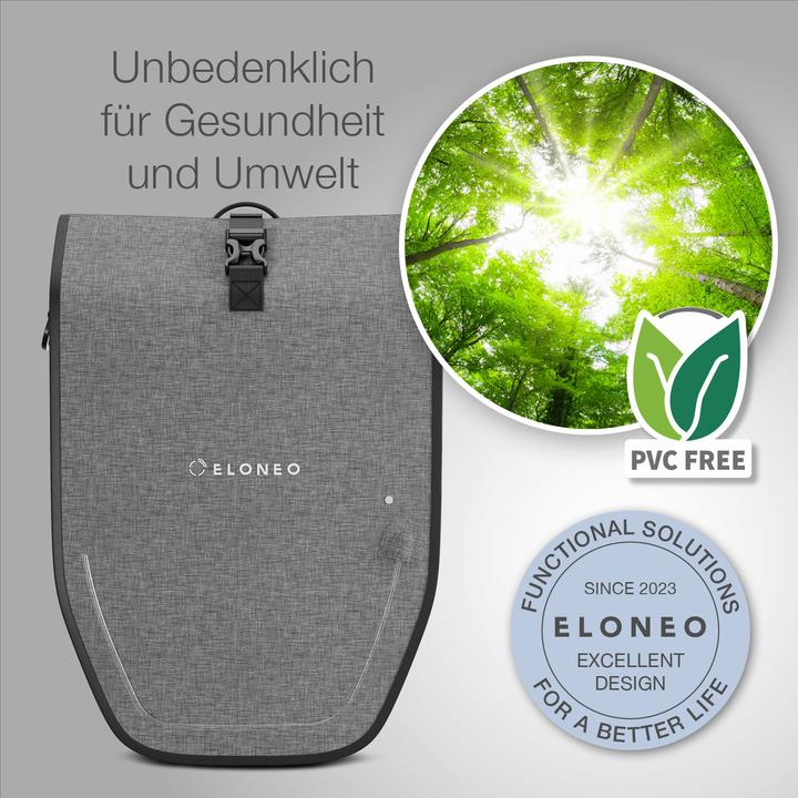 Immagine prodotto Eloneo Borse impermeabili con LED (20 l, Borsa portapacchi)