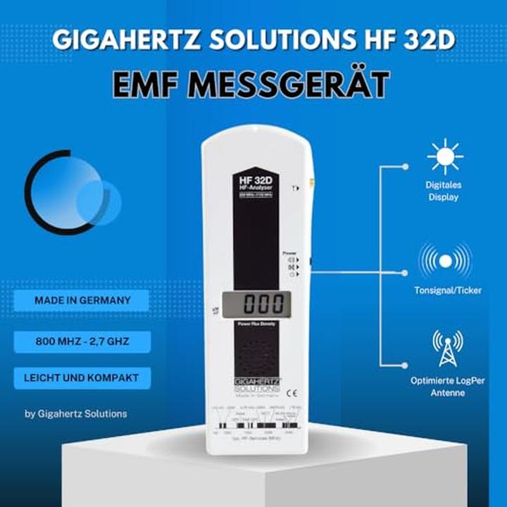 Productafbeelding Gigahertz Solutions Hoogfrequente (HF) elektrosmogm