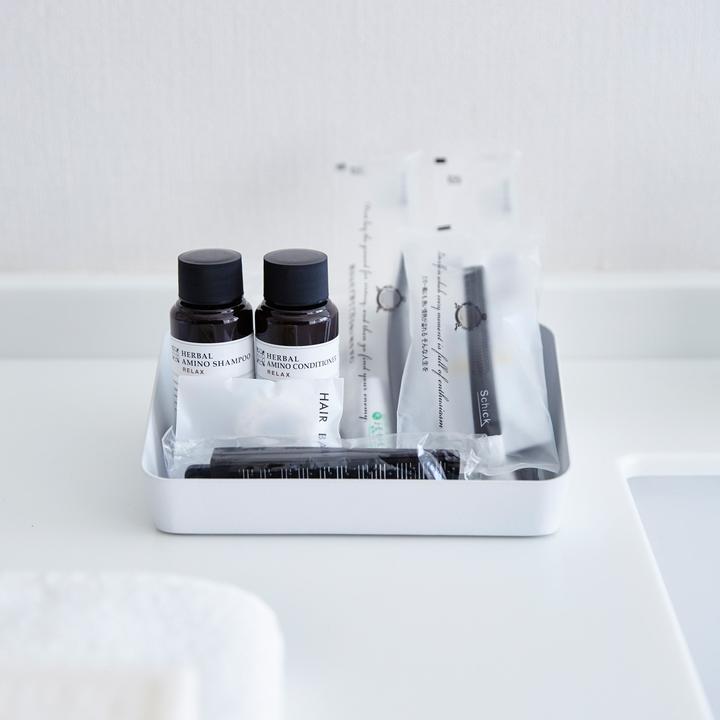 Actual product image Yamazaki M TOWER storage tray