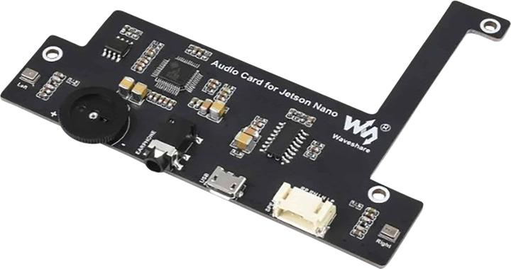 Actual product image WaveShare USB sound card for Jetson Nano