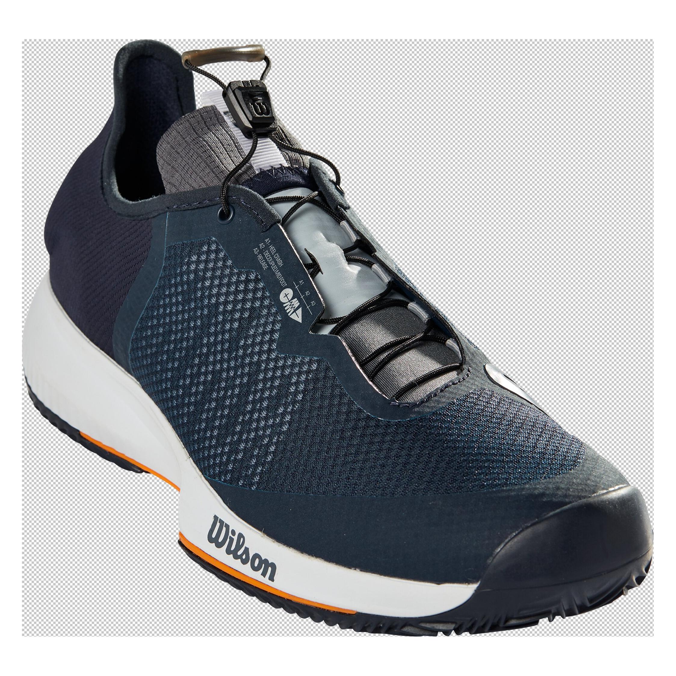 Wilson, Herren, Sneakers, Kaos Rapide Clay WRS328120 Marineblau 41 1, Blau, (41)