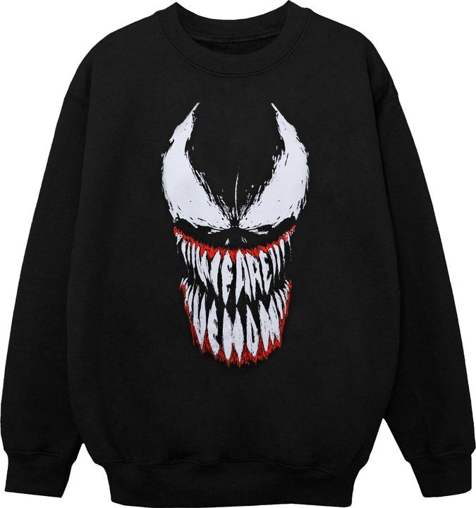 Image du produit - Sweat SPIDER MAN VENOM TEETH FACE - Fille (104)