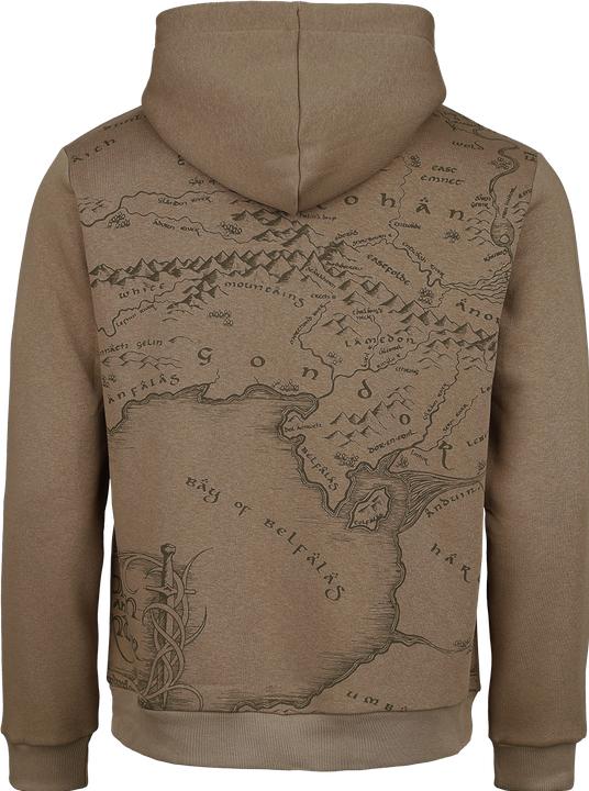 Produktbild Lord of the rings Rohan Gondor Map (L)