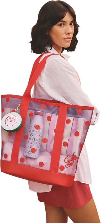 Produktbild Cath Kidston Tragetasche Punktemuster Netzmaterial Strand
