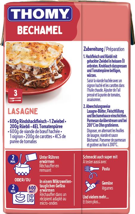Produktbild THOMY Béchamel Sauce (250 g, 1x)