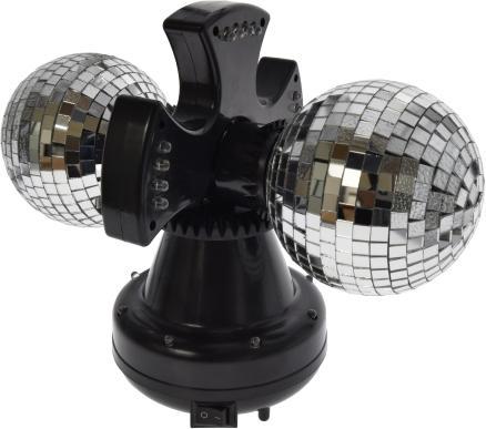 Actual product image Music Legs Twin Mirror Ball lamp LED (501114)