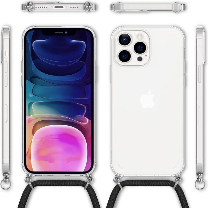 Produktbild Nalia Klare Hülle mit Kette zum Umhängen