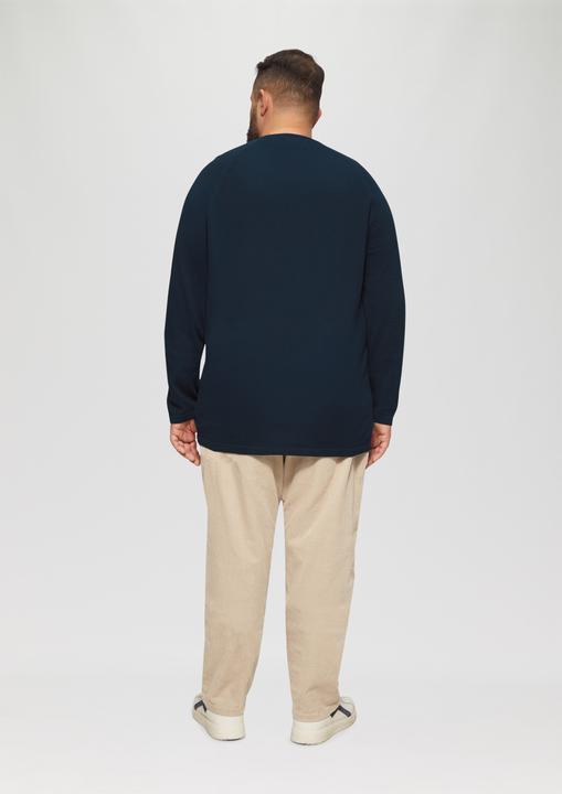 Produktbild S.Oliver Strickpullover Feinstrickpullover mit Raglanärmeln (3XL)