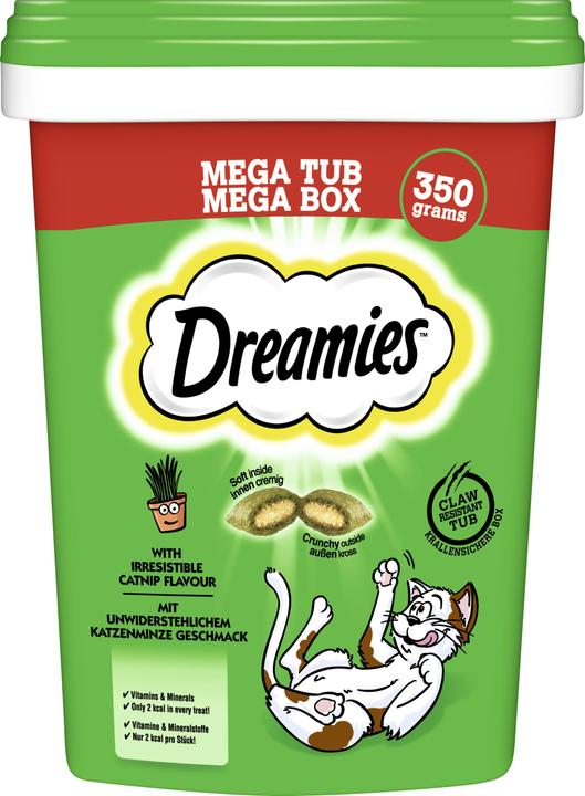 Produktbild Dreamies Mega Box Katzenminze (Adult, Junior, 350 g)