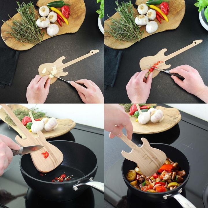 Produktbild Winkee Guitar Spatula and Mini Cutting Board