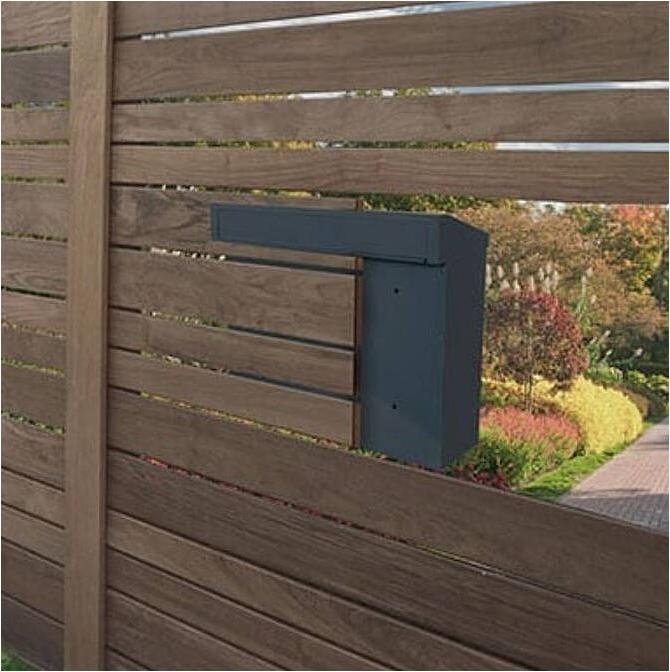 Actual product image SafePost 925 Fence letterbox rear removal