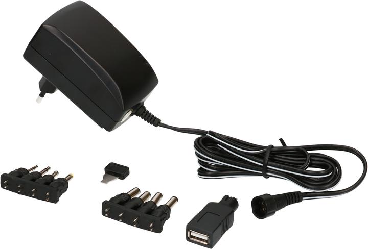 Image du produit Max Hauri Adaptateur secteur universel 27 W, 3 - 12 V, 2250 mA