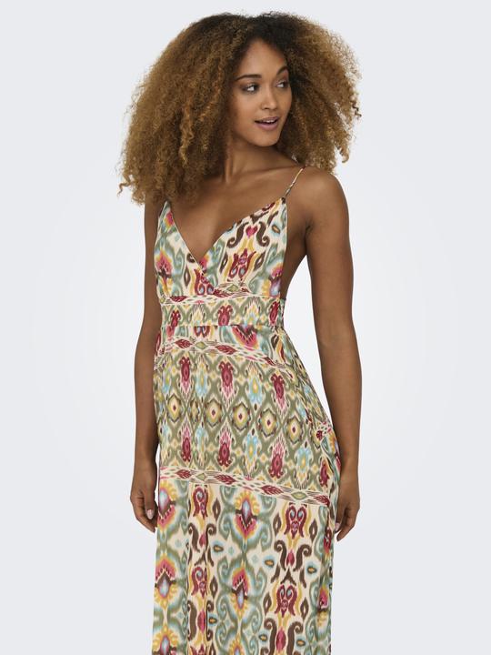Image du produit Only Coupe normale Col en V Robe midi (M)