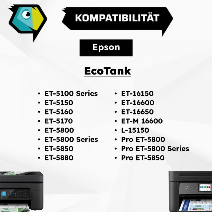 Immagine prodotto Inkadoo Druckerpatronen kompatibel mit Epson C13T06B440 / 113 Tintenpatrone