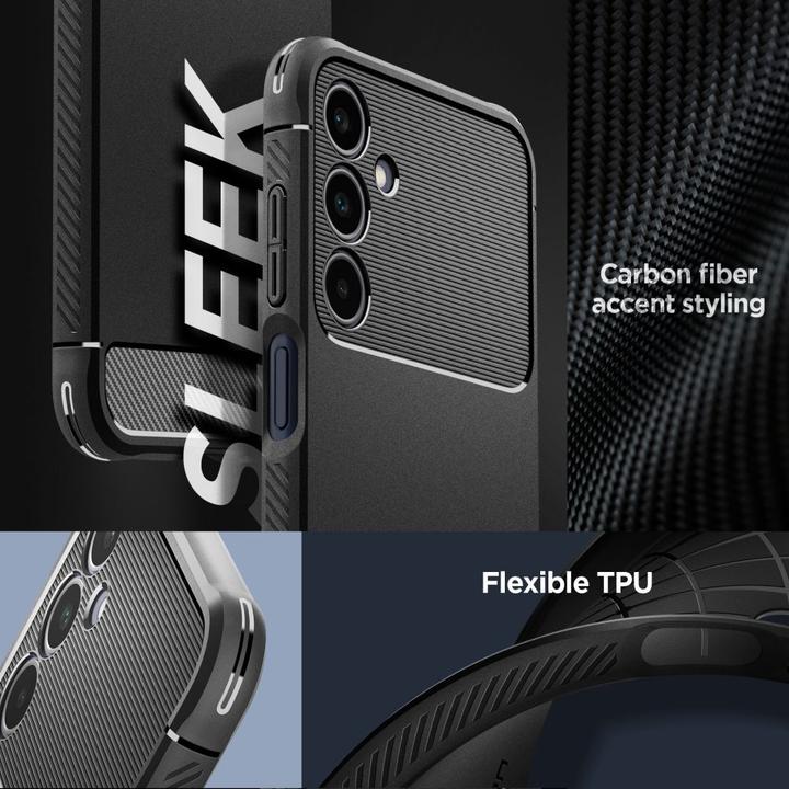 Actual product image Spigen Rugged Armor Hulle compatible (Samsung Galaxy A25 5G)