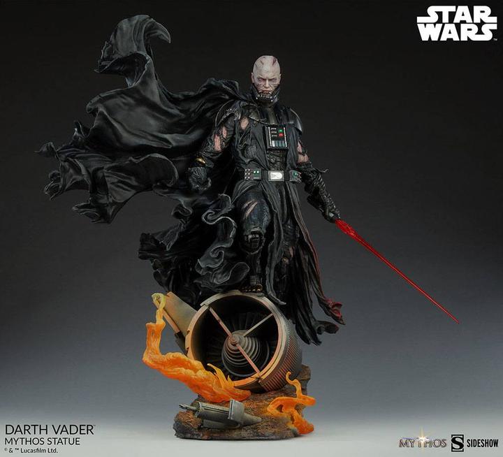Actual product image Sideshow Star Wars myth of Darth Vader