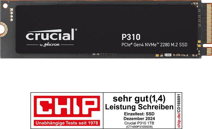 Produktbild Crucial P310 (2000 GB, M.2 2280)